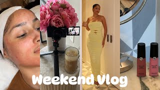 A Weekend Vlog  Life Update Dunkin Matcha Microneedling Sunday Reset amp More [upl. by Pubilis]