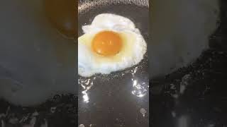 Happy Easter Egg sandwich egg sunnysideupegg breakfast cooking youtubeshorts [upl. by Iseabal393]