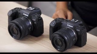 Canon EOS R vs Canon EOS RP  Comparison Review [upl. by Atsirt]