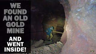 Camping at a GOLD MINE and GOING DEEP INSIDE [upl. by Thibaud]