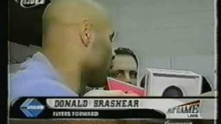 Donald Brashear  post Sensbrawl [upl. by Garrott]