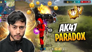 New AK47 Unstoppable Gameplay in Grandmaster Lobby Free Fire Max [upl. by Thanh691]