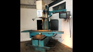 Semco VMC 1000 Bed Milling Machine [upl. by Sanoy958]