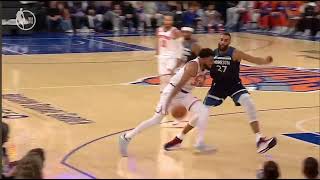 Karl Anthony Towns Platano Power  DOUBLE ☆ DOUBLE  against Timberwolves [upl. by Igenia]