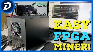 Finally an EASY TO USE FPGA Mining Rig TPS1530 VU9P Review [upl. by Anauqes]