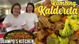 Kambing Kaldereta  Ocampos Kitchen [upl. by Anirbac800]