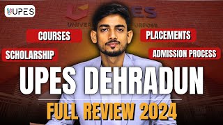 UPES Dehradun 2024 A Comprehensive University Review  FEE STRUCTURE  PLACEMENTS [upl. by Anitniuq]