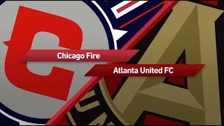 HIGHLIGHTS Atlanta United 02 Chicago Fire [upl. by Ahtelat106]