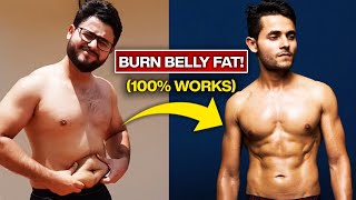 HOW TO BURN BELLY FAT in 90 DAYS 🇮🇳 Exercise amp Diet Plan [upl. by Orfurd]