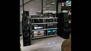 SB Acoustics Sasandu with Mcintosh MA9000 and HiFi ROSE RS150 Sampler 1 [upl. by Uchish]