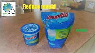 How to reduce moisture amp humidity for less bathroom mould  DampRid Review [upl. by Kaila]