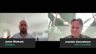 Intervju CRUNCHFISH vd Joachim Samuelsson om breddningen till appintegrerade offline credentials [upl. by Netsyrc]