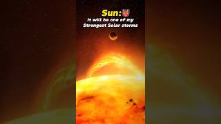 Strongest Solar storm in 2025 shorts space sun edits universe [upl. by Runkle872]