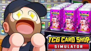 Trying to Pull the Best Cards in TCG Card Shop Simulator  Part 2 [upl. by Goldia]