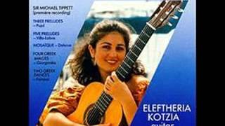 VILLA LOBOS Prelude No5  Eleftheria Kotzia [upl. by Gabrielson]