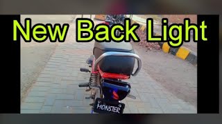 New stiker install kia \\ koi back light tor gya [upl. by Elkcim724]