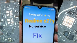 Realme c21y no service solution  how to repair signal problam 2g 3g ic change [upl. by Yud254]