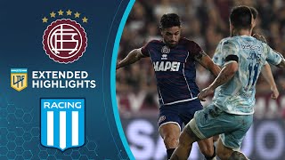 Lanús vs Racing Extended Highlights  Argentina LPF  CBS Sports Golazo [upl. by Aket]