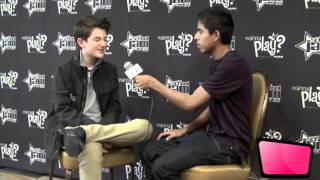 Greyson Chance Interview 20 [upl. by Ydurt]