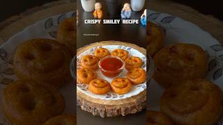 Trending recipe of crispy potato smiley shorts recipe crunchy snacks samosa [upl. by Oberg749]