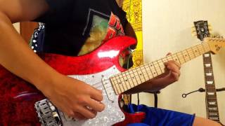 Decadence Dance  Extreme Guitar Solo Cover [upl. by Ayifa]