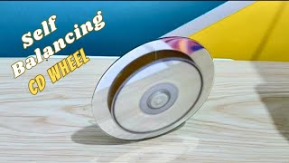 How to Make Self Balancing Wheel  Anti Gravity Wheel at home  DIY Gyroscope toy  Science project [upl. by Suivatal]