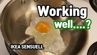 IKEA Stainless Frying Pan English Sub이케아 스테인리스 프라이팬 사용기 [upl. by Grunenwald]