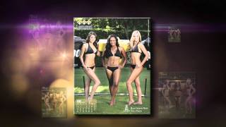 Part 2 2012 Saintsations Swimsuit Calendar [upl. by Dareen]