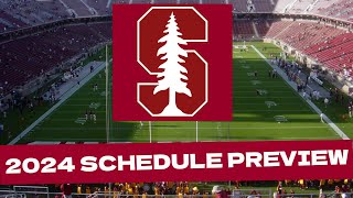 Stanford 2024 College Football Schedule PreviewProjected Record [upl. by Ellwood]