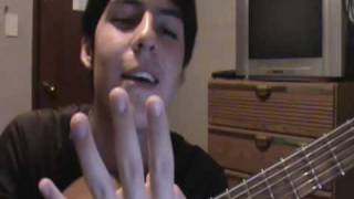 Aprende A Tocar Guitarra Acordes Mayores  Tutorial By Oasisonoro [upl. by Snah426]