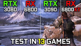 RTX 3080 vs RX 6800 vs RTX 3090 vs RX 6800 XT  Test in 13 Games at 1440p  Ultimate Comparison 🔥 [upl. by Levins]