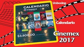 Calendario Cinemex 2017 [upl. by Eseuqcaj]