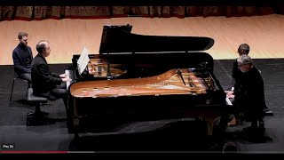 Rachmaninoff 2nd Suite Romance Aaron Shorr and Petras Geniusas [upl. by Varney]