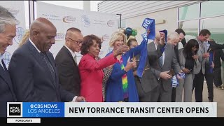 Transit center opens in Torrance hoping to bring easy access to South Bay region [upl. by Welcy]