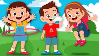 Action Verbs Song  Learning Songs For Kids  KLT [upl. by Stoffel]