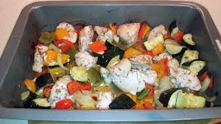 Oven Roasted Chicken Kebabs no skewers low carb paleo primal Dr Poon [upl. by Cross]