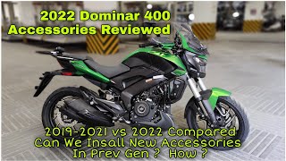 2022 Bajaj Dominar 400 Review  Touring Accessories InDepth Review Compared to 20192021  DNA VLOGS [upl. by Ranip]