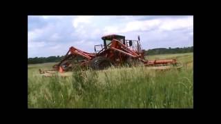 Vogel Engineering Self Propelled Hay Mower [upl. by Atrebla593]