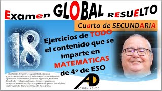 GLOBAL 4º SECUNDARIA CUARTO de ESO ACADEMIADIEGO [upl. by Seed984]