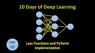 Day 3 Loss Functions with PyTorch Code Implementation [upl. by Aneahs]