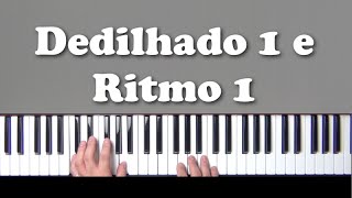 Teclado Aula 4  Dedilhado 1 e Condução Rítmica 1 [upl. by Steady]