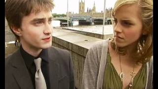 Daniel Radcliffe interview on filming the fourth Harry Potter [upl. by Rosetta601]