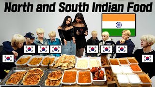 Koreans Try North and South Indian Dish For The First Time l FT 8TURN [upl. by Aihcats791]