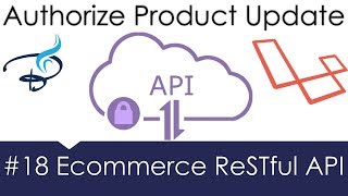 Ecommerce Restful API Laravel  Authorise Product Updates 18 [upl. by Elahcar679]