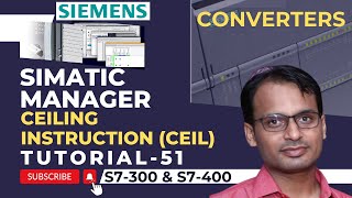 Siemens PLC Training 51  Ceiling Instruction in Siemens PLC  Siemens Video Tutorial [upl. by Anelah]