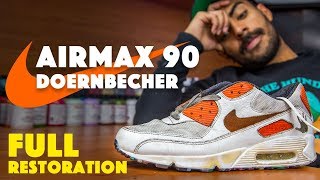 Nike Air Max 90 Doernbecher restoration by Vick Almighty [upl. by Aisan]