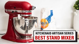 KitchenAid Artisan Series Stand Mixer Review The Ultimate Kitchen Companion [upl. by Edyaj]