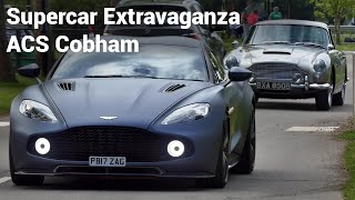 Super Car and Classic Extravaganza at ACS Cobham  Supercars Rolling Out [upl. by Mccall549]