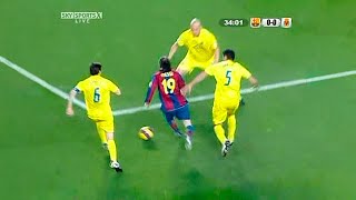 Messi Masterclass vs Villarreal CDR Home 200708 English Commentary [upl. by Kristianson]