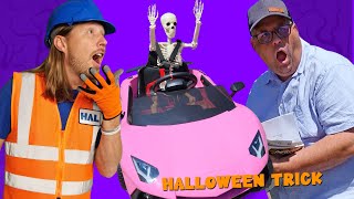 Handyman Hal Halloween Trick Skeleton  Halloween Song for Kids [upl. by Littlejohn117]